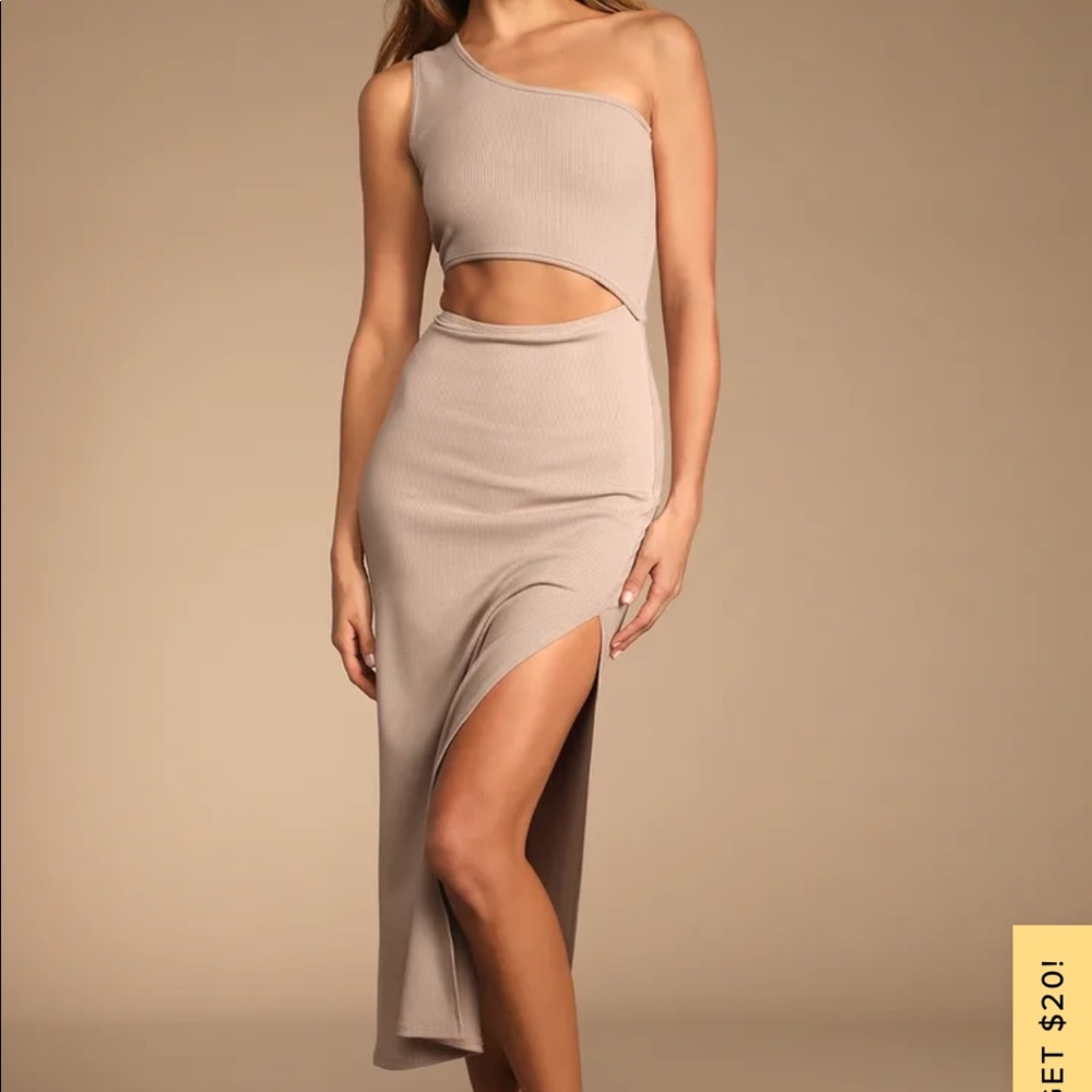 Lulus Nude Dress!